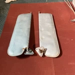 1967-72 Chevrolet Gmc Truck Sun Visor Pair Blue Used GM#3894190. Fixed Price $50.00.