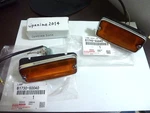 # Toyota Land Cruiser FJ40 FJ45 Side Turn Signal Marker Lights Lamp Genuine. Fixed Price $67.59.