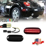 Smoked Red Led Rear Side Marker Parking Corner Signal Lights For 98-05 Vw Beetle. Fixed Price $29.99.