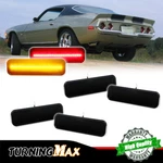 Smoked Led Side Marker Lights For Chevy Camaro 1970-1977 Amber Red Front Rear 4X. Fixed Price $79.99.