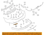 Ford Oem 13-16 Mks Rear Bumper Components-reflector DA5Z15A448A. Fixed Price $51.03.