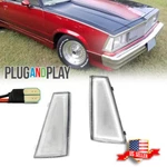 Clear White Led Front Side Marker Light For 1980 1981 Chevrolet Camino Malibu. Fixed Price $74.99.