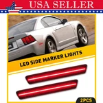 Ford Mustang 1999-04 Oem Replace Red Lens Led Rear Side Marker Lights Lamps. Fixed Price $20.99.