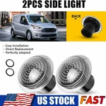 Ford Transit 2010-2021 Connect 2X Clear Lens Side Fender Housings Light Only. Fixed Price $14.99.
