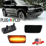 Smoked Front Amber Led Bumper Side Marker Lights 2021-2024 Ford Bronco Sport. Fixed Price $32.99.