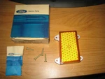 Nos 1972 Ford T-bird Thunderbird Cornering Lamp Light Lens. Fixed Price $40.00.