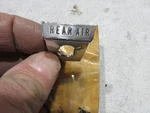 Mopar Rr Defroster Switch Name Plate - Nos '70'S Dart Valiant P/n 3488815. Fixed Price $49.50.