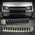 Led Sequential Drl+turn Signal For 03-24 Express Savana Bumper Lights Lamps. Fixed Price $86.60.