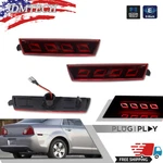 Lh+rh Red Lens Led Rear Side Marker Lights For 2008-2012 Chevrolet Malibu. Fixed Price $29.99.