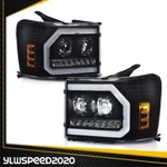 Fit For 2007-14 Gmc Sierra 1500 2500HD 3500HD Led Drl Tube Projector Headlights. Fixed Price $222.88.