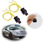 2PCS Front/rear Side Marker Lights Pigtail Connector Wires For 14-19 Corvette C7. Fixed Price $14.99.
