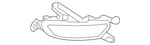 Genuine Mazda Reflector Panel DB4G-51-5M0. Fixed Price $95.89.