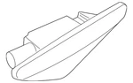 Genuine Bmw Repeater Lamp 63-13-7-171-008. Fixed Price $59.25.