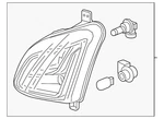 Genuine Gm Fog Lamp Assembly 85161294. Fixed Price $303.89.