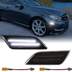 For 2012-2014 Mercedes W204 C250 C300 C350 Front Fender Led Side Marker Lights. Fixed Price $28.99.