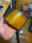 1987-1988 Olds Cutlass Supreme 442 Euro Nose Lh Corner Marker Blinker Lens Gm. Fixed Price $47.50.