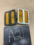 1973 74 75 77 Chevrolet Chevelle Malibu Front Fender Marker Bezel 325295 325296. Fixed Price $29.99.