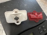 New 1969 Pontiac Firebird Rear Quarter Side Marker Light Lamp Lens Bezel. Fixed Price $8.50.
