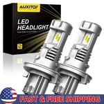 Auxito H13 9008 Led Headlight Bulbs High Low Beam Super White 30000LM 2PCS. Fixed Price $39.99.