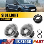 Set Led Marker Side Repeater Light Lens Clear Transit Ford Connect 10-21. Fixed Price $14.99.