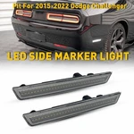 Rear Led Side Marker Light Clear Lens White For 2015-2023 Dodge Challenger. Fixed Price $18.04.