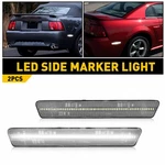 Auxito Rear Clear Led Strip Side Marker Lights 1999-2004 Ford Mustang Exxi. Fixed Price $18.99.