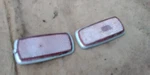 66-73 Early Rear Marker Lights Mercedes 108 109 111 113 114 115 123 Sunbleached. Fixed Price $30.00.