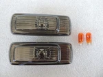 New Smoke Side Marker Fender Lights Set For 1989 1994 Nissan 240SX 180SX S13. Fixed Price $30.00.