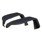 Aries Front Fender Flares Smooth Black Aluminum Set 2 For Wrangler Jl, Gladiator. Fixed Price $536.99.