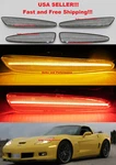 Clear Lens Led Side Markers For 2005 - 2013 Chevy C6 Corvette Front & Rear Set. Fixed Price $49.97.