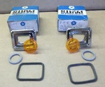 Nos Mopar 1968 Chrysler Newport Yorker S/marker Lamps #3004129-130. Fixed Price $137.75.