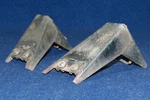 1970 Mustang Mach Radiator Grille Sport Lamp Support Bracket Pair Oem D0ZZ-A. Fixed Price $195.00.