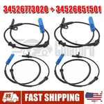 4PCS Abs Wheel Speed Sensor Front Rear For Mini Cooper R55 R56 R57 R58 R59 Set. Fixed Price $32.99.