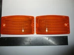 Porsche 924S 944 Front Usa Turn Signal Lens Pair New Aftermarket 477953161A. Fixed Price $39.95.