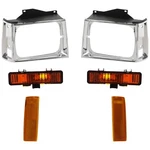 Door Headlamp Bezel Driver & Passenger Side For Chevy S10. Fixed Price $84.16.