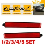Rear Bumper Reflectors For 2007-2015 Gmc Acadia Driver & Passenger Side 1-5SET. Fixed Price $56.99.