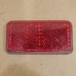 Lucas Square Red Side Reflector Oem 22 Sae A69 Morris Minor Mgb. Fixed Price $14.99.