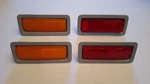 1969 Road Runner Gtx Charger Barracuda Coronet Side Marker Reflector Assemblies. Fixed Price $199.99.