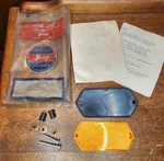 Nos Kaiser 981288 Front Hood Marker Lens Jeepster Reflector 35-23A. Fixed Price $40.00.