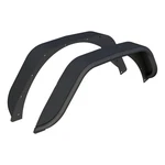 Aries Rear Fender Flares Smooth Black Aluminum Set For 2018-2026 Wrangler Jl. Fixed Price $335.99.