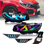 Led Headlight Rgb Sidelight For Honda Civic 10TH Gen 2016-2021 Front Lamps. Fixed Price $569.00.