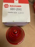 One Genuine Napa Balkamp Marker Lens 680-2001. Fixed Price $9.55.