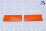 Front Marker Lenses Amber Pair Fits 70 Roadrunner Gtx 71 Scamp Duster Mopar. Fixed Price $34.98.