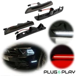Smoked Lens Front & Rear Side Led Marker Lights Set 2010 - 2014 Ford Mustang. Fixed Price $39.99.