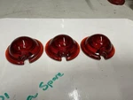 3LOT Harley Davidson Red Lens Tail Light Motorcycle Stop R8-50-1 DH-49 PH-7 Old. Fixed Price $49.95.
