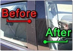 Black Pillar Post Covers For Buick Riviera (2DR) 86-93 4PC Set Door Trim Kit. Fixed Price $79.98.