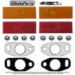 81-88 Cutlass Front Fender Rear Quarter Side Marker Light Lens Gasket & Nut Kit. Fixed Price $109.95.