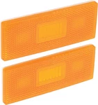 1970-71 Duster Gtx Road Runner; Front Side Marker Lenses; Amber; Pair. Fixed Price $34.99.