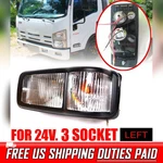 For Isuzu Elf Npr Nqr 09-17 Side Marker Lamp Signal Light 24V. 3 Socket Left Lh. Fixed Price $72.10.