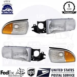 New Head Lamp+side Marker Lh &rh For 1991-96 Buick Roadmaster 94-96 Chevy Impala. Fixed Price $240.86.